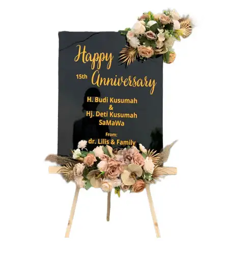 Papan Bunga Akrilik Amandraya